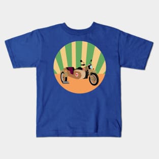 Motorcycle Old Timer Kids T-Shirt